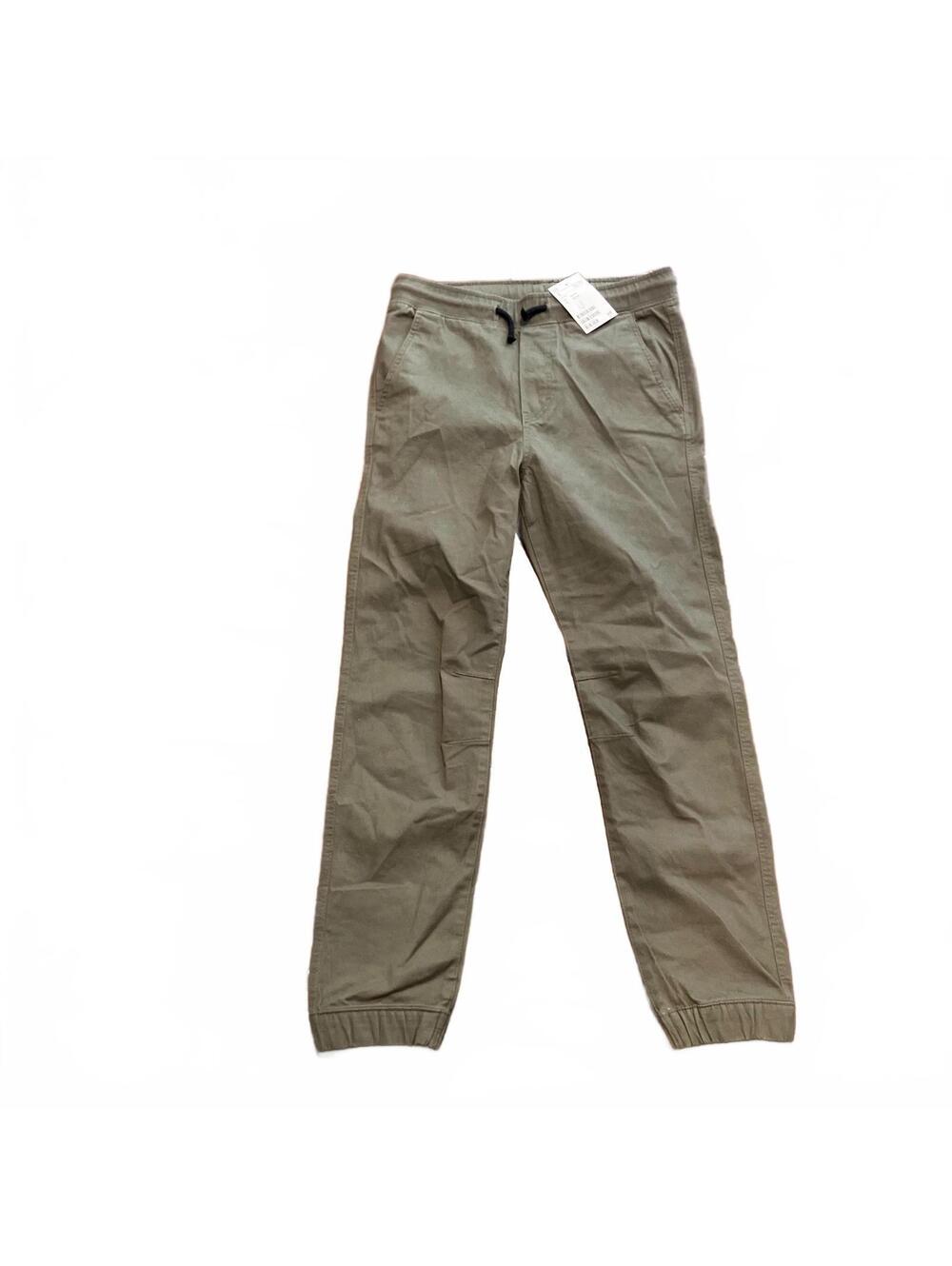 H&M Boys' Olive Green Grunge 2000's Streetwear Jogger Kids Pant Size 10-New